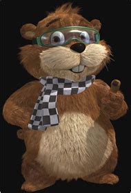 furry gopher nascar